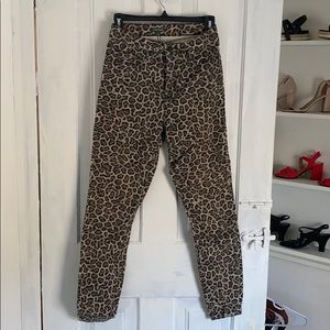 Cheetah jeans